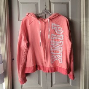 VS PINK Zip Up Hoodie